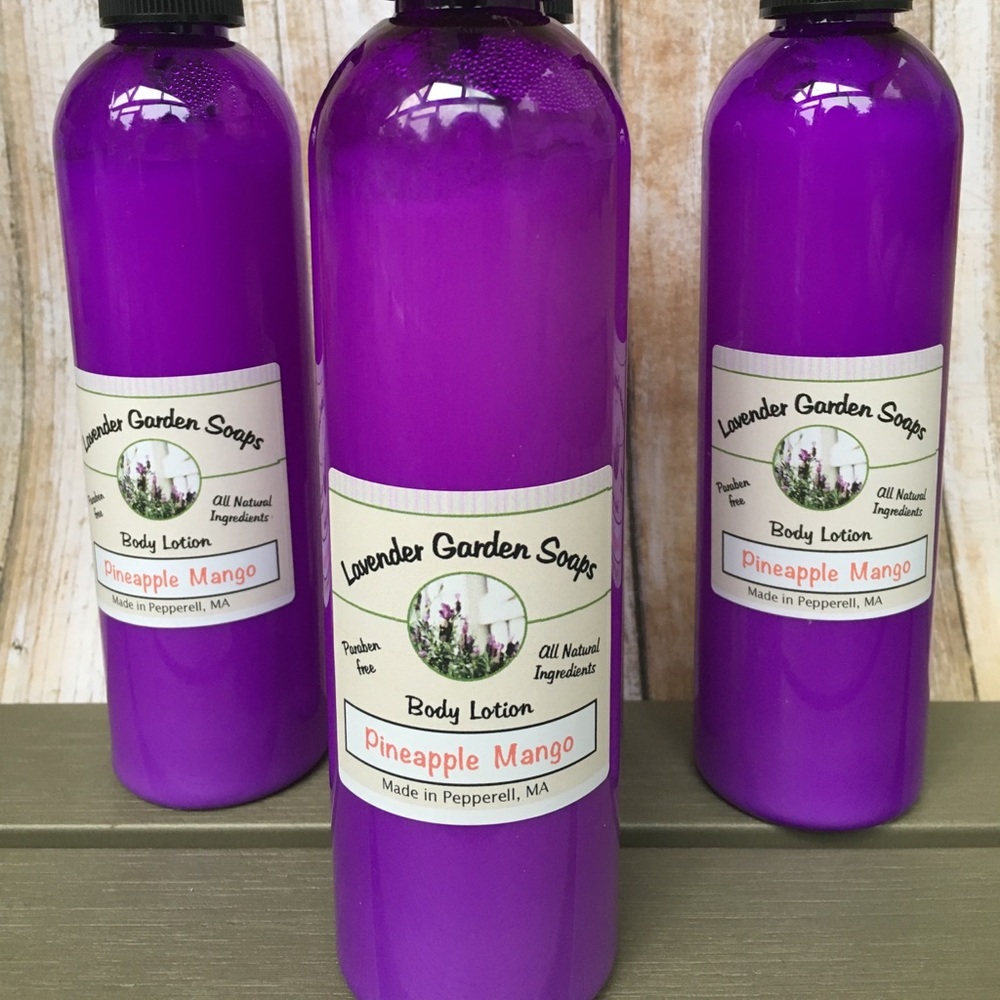 Pineapple Mango Natural Body Lotion Paraben Free
